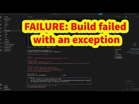 flutter run - FAILURE: Build failed with an exception. Error: Gradle task assembleDebug failed with