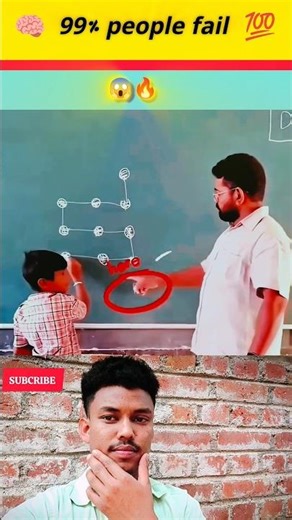 You Can’t Draw This 😱 One Line Drawing Challenge! #braintestsolution #iqtest #braintest