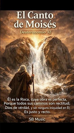 Canto de Moisés –| Él es la Roca #bibliacantada #músicacristiana #deuteronomio