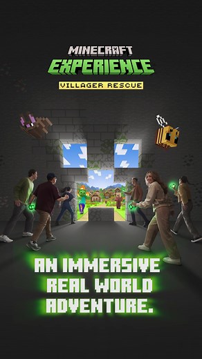 Unleash your inner hero in the first-ever immersive Minecraft adventure⛏️ Hit the link in bio learn more and for exclusive pre-sale access! #MinecraftExperience #Minecraft15 #MinecraftDallas