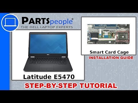 Dell Latitude E5470 (P62G001) Smart Card Cage How-To Video Tutorial