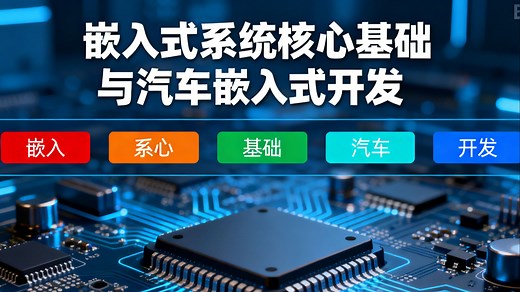 【嵌入式-汽车篇】01：从MCU到AUTOSAR：零基础速通“车软嵌入式”开发