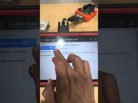 Audi A6 mlb key Programming xhorse key tool plus