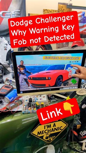 Dodge Challenger⚒️ Key Fob Not Detected 👉#dodge #challenger #mopar #fix #howto #easy #diy #key