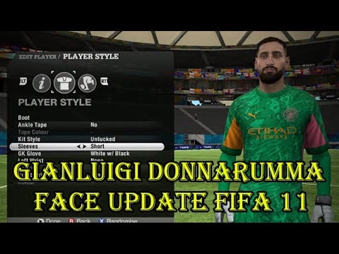 FIFA 11 Donnarumma Face Download 🔥 | Scarred Face Update + Tutorial