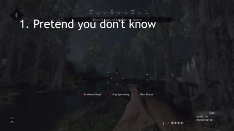 Watch how this wallhacker tried to hide his cheats