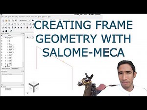 Begginning with Code Aster 2025 - #1 Frame Geometry