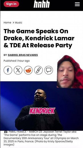 BREAKING NEWS: The Game Stuns Fans With Drake & Kendrick Comments! 🚨