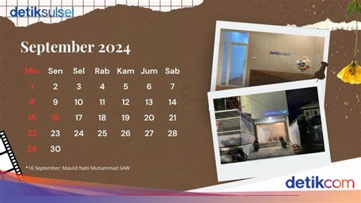 Kalender September 2024 Lengkap Daftar Hari Besar dan Libur Nasional