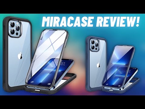 Miracase iPhone 13 Pro Case REVIEW! Built-In Screen Protector!