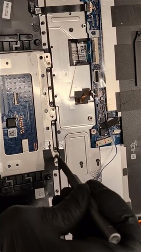 how to remove the touchpad on the HP x360 intel 11th gen