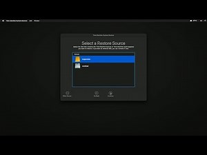 How to restore MacOS on an Apple M series computer using a time machine backup.