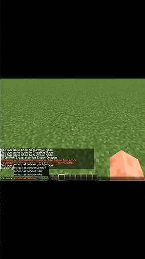 Ender Dragons Spawn Command! 🐉🔥 #shorts
