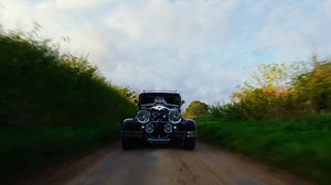 Ford Model A Hot Rod Blends Custom Interior and Gothic Theme With 450 HP