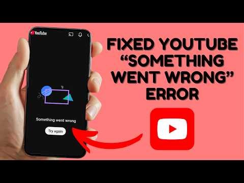 How to Fix YouTube Error "Something Went Wrong, Tap To Retry" #iphone #iphonetricks