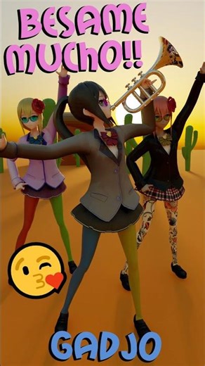 Mocap-Chan - Besame Mucho 💋 - #3d #mocap #dancing