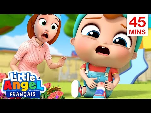J’ai un bobo | Bébé Louis se cogne le genou | Comptines Little Angel Francais