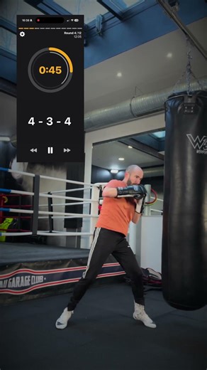 App calling out boxing punches - heavybag workout