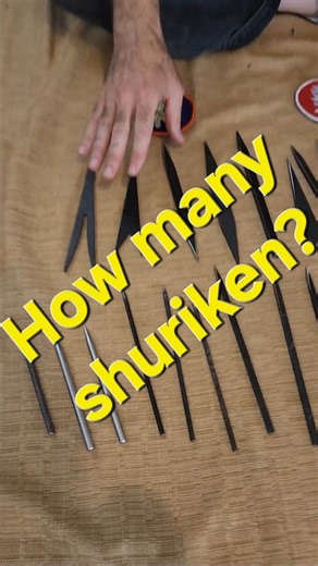 NYC Martial Arts-Bujinkan Dojo on Instagram: "How many shuriken? 🥷 🌟 Bujinkan Dojo Shuriken Jutsu #Shuriken #training #dojo #bujinkan #martialarts"