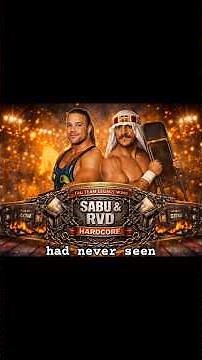 Sabu & Rob Van Dam: The Most Extreme Tag Team in ECW History