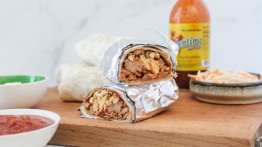 Make-Ahead, High-Protein Breakfast Burrito Recipe - Tasting Table