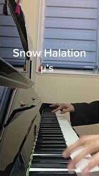 [크리스마스에 생각나는 곡 1위] Snow Halation/μ’s (뮤즈) PIANO COVER 스노하레 피아노
