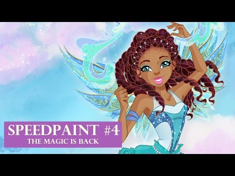 Speedpaint #4 - The Winx take to the sky | AndromedaFairy