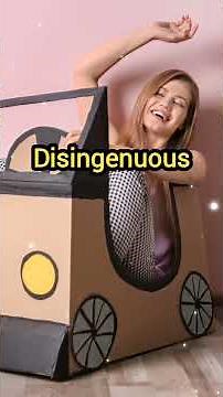 Disingenuous Definition & Meaning