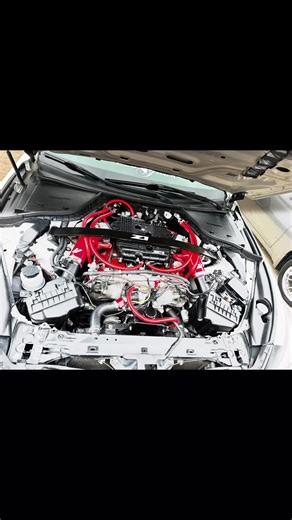 Engine bay 🔥🔥#fyp #q50 #progress #vq #foryourpage