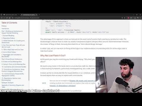 Club de Lectura: Cosmic Python - Capítulos 1 a 3 - Programación, arquitectura, patrones y testing