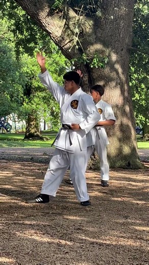 Second-degree black belt test #shotokan