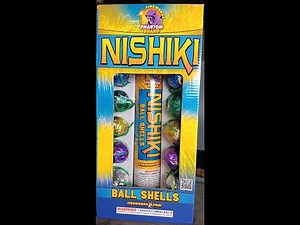 NISHIKI BALL SHELLS BY (PHANTOM BRAND FIREWORKS) 6 SHOTS BALL SHELLS