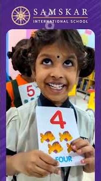 Nursery Kids Shine as Little Math Whiz Champs | Fun Learning Activity | Samskar International School