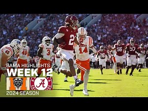 Alabama’s Highlights vs. Mercer | HD | 2024 CFB