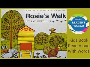 🐔🦊 Kids Books Read Aloud | Rosie’s Walk by Pat Hutchins | Children’s Picture Books | Beginner Books
