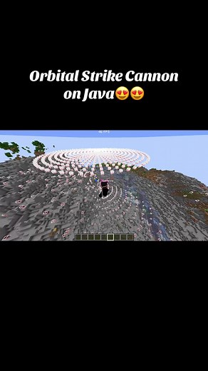 How to Build an Orbital Strike Cannon in Minecraft Java