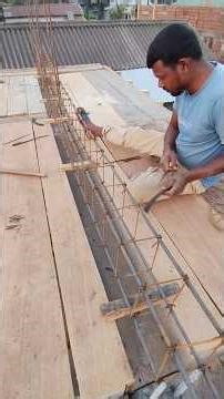 how to install beam rod for RCC structure #beam #construction