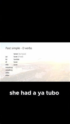 Past Simple of "To Have" Explained in 60 Seconds