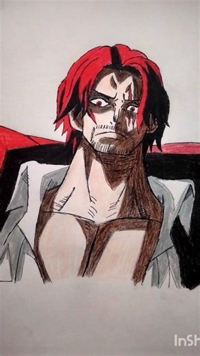how to draw shanks easy? #onepiece #drawing #keşfet #art #youtubeshorts #sketch #trending #fanart