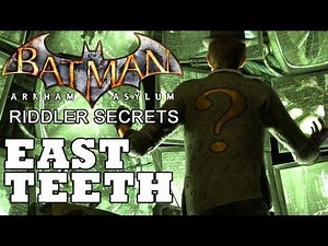 Batman: Arkham Asylum: East Island Joker Teeth Locations