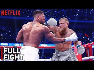 KNOCKOUT CHAOS! | Anthony Joshua vs. Jake Paul Full Fight Highlights | Netflix 2025 Preview