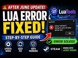 How to Fix Lua Error After Stream Update June 2026