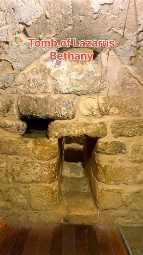 27K views · 766 reactions | Inside the Tomb of Lazarus, ancient village of Bethany | Visit Israel From Your Home | Facebook