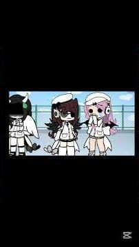 marry on a cross💔😔 #gacha #gachalife