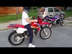 Kawasaki kmx 125 Test Ride