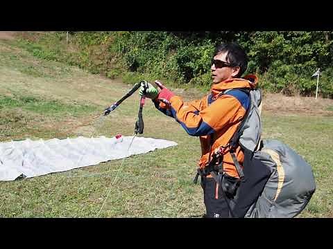 【パラグライダー】ライザーのつけ方（フロント）【ハウツー】