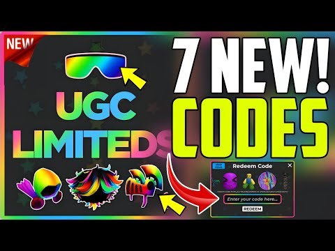*NEW* ALL WORKING CODES FOR UGC LIMITED IN MAY 2025! ROBLOX UGC LIMITED CODES