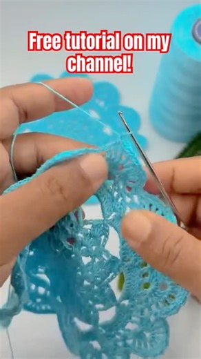 TUTORIAL HERE! 👆 How to crochet a beautiful Table Mat | Easy to follow | Step by step video tutorial