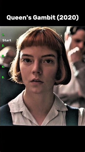Beth Harmon vs Harry Beltik Chess Match | Queen's Gambit (2020) S1E2 | #shorts #queensgambit