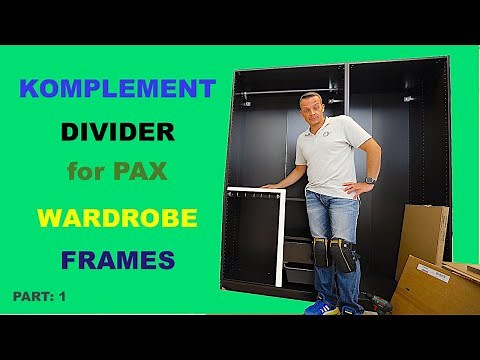 Ikea Pax system KOMPLEMENT Divider for frames